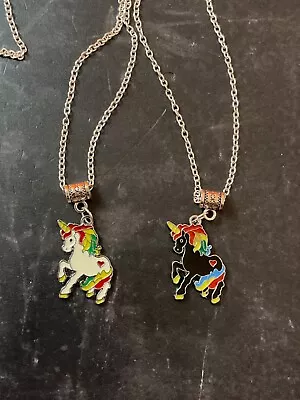 Child’s Children Magical Rainbow Unicorn Enamel Necklace 14 Inch • £4.50