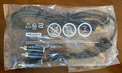 Official Microsoft Xbox 360 Slim Composite AV Cable X15-61979-02 • $0.99