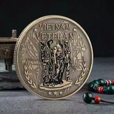 Vietnam War Veteran Commemorative Coin Collection Arts Gifts Souvenir • $3.69