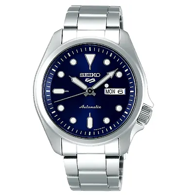 Seiko 5 Sports 40 MM Full Stainless Steel Blue Dial Automatic Watch - SRPE53K1 • $185