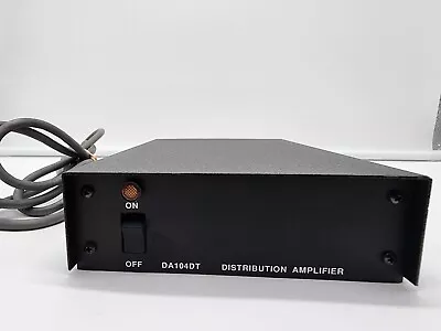 PELCO DA104DT VIDEO DISTRIBUTION AMPLIFIER 120VAC 1 INPUT 4 Outputs DA104 DT • $28.95