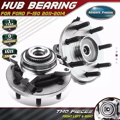 2x Front  Wheel Bearing & Hub Assembly For Ford F-150 2011-2014 With 7 Stud Hub • $129.99