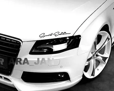 $12.76 • Buy Sport Edition Decal Sticker Racing Car Hood Emblem Logo Performance Motorsport