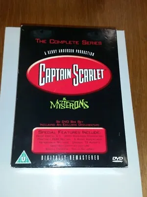 Captain Scarlet The Complete Series Region 2 Uk Dvd  • £15.99