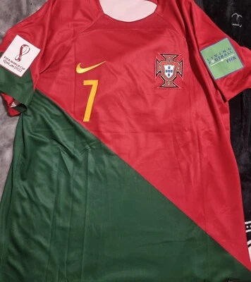 $650 • Buy Cristiano Ronaldo Signed Portugal World Cup 2020 Jersey + Coa