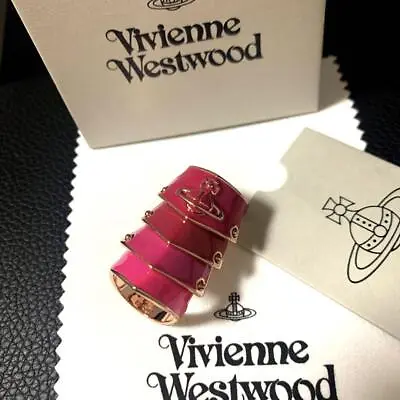 Vivienne Westwood Ring Size 6.5-7 ARTEMIS Armor Pink NO BOX [EJ208 • $168.21