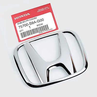 75700-S9A-G00 Grille Mounted Chrome Honda H Emblem Nameplate For Accord New • $14.69