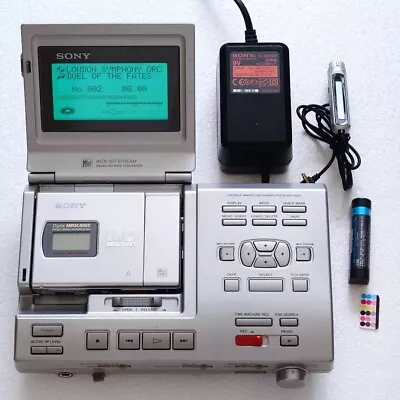 £445 • Buy Sony MZS-R5ST MZ-R5ST MD MiniDisc Walkman Player Recording System LIP-8 RM-MZR50