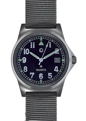 MWC G10LM European Pattern Military Watch On A Gray Military Webbing Strap • $95