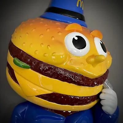 🍔NO RESERVE Officer Big Mac Mcdonalds Statue Playground Sign Plaque Pinball • $50.99