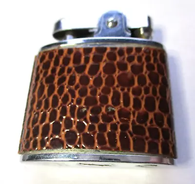 Vintage Mastercraft Woodtone Grain Collectible Lighter ~ Nice Smooth Action • $4.69