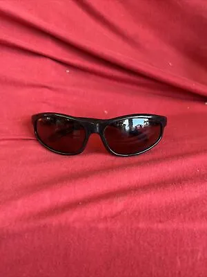 Rare Serengeti Turro 6814  Polarized Sunglasses Black Frame Wow • $99.99