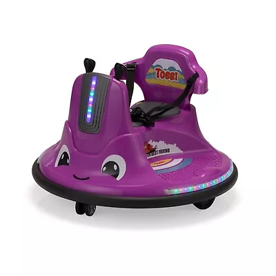 TOBBI 2v Electric Ride On Toy Snail Bumper Car 1Battery Powered Electric Vehicle • $109.99