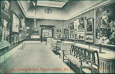 Bristol Art Gallery Picture Gallery No 41 Harvey Barton 1906 Postmark  • $8.73