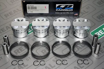 CP Forged Turbo Pistons HD Pins B16 B16A B16A2 B18 B18A/B B18C1 9.8:1 81mm • $970.50