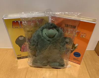 BBC Children's MUZZY GERMAN Levels I & II + Muzzy Toy. All New But One DVD • $68.19