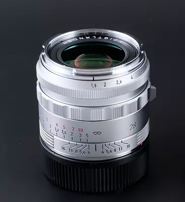 Voigtlander NOKTON Vintage Line 28mm F/1.5 Aspherical Type II VM Silver Lens • $898