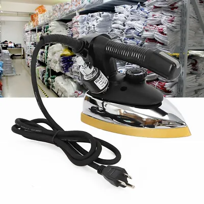 1000W Gravity Feed Industrial Electric Steam Iron Set Gravity Iron System & Tank • $66