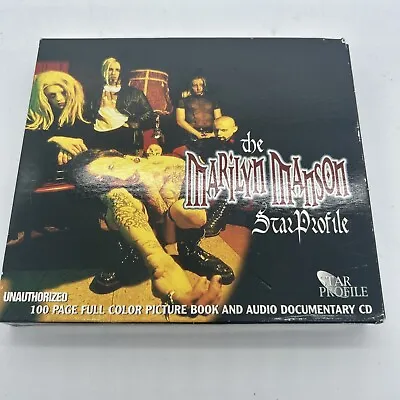 Rare Marlyn Manson Audio Documentary Cd & Book Star Profile Paul Brownfield • $33.69