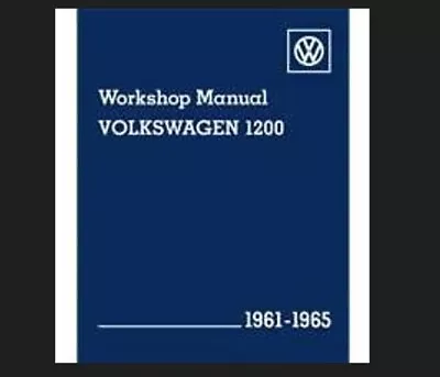 1961 Volkswagen VW Beetle Sedan & Convertible Shop Service Repair Manual • $209.30