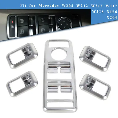 For Mercedes-Benz W204 W212 W117 W218 X166 X204 Door Window Switch Cover Trim • $27.13