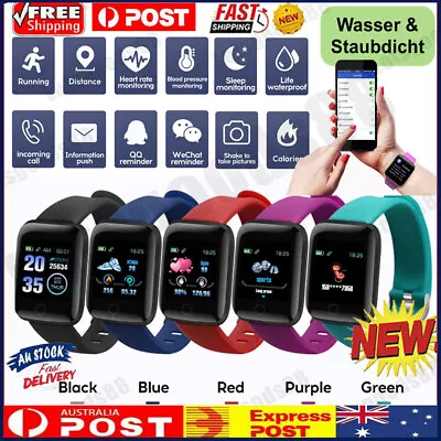 $11.39 • Buy Bluetooth Smart Bracelet Fitbit Style Heart Rate Monitor Watch Pedometer Tracker