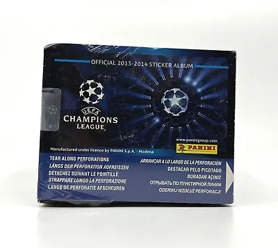 2013 - 2014 PANINI UEFA Champions League BOX 50 Stickers Packs SALAH Rookie ! • $58.99