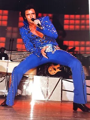 M4 Photograph Handsome 1980's Elvis Impersonator Lookalike Legends In Concert • $17.50