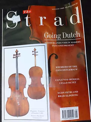 The Strad Magazine Aug 1995 Dutch Violin Makers • $14.74