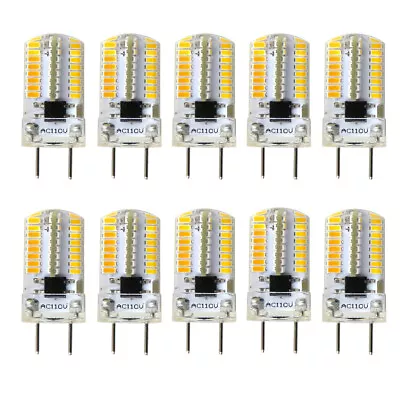 10pcs G8 Bi-Pin T5 64 3014 LED Light Bulb Dimmable Crystal Lamp 120V Warm White • $18.99