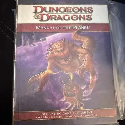 D&d Rules Expansion Ser.: Manual Of The Planes By Wizards RPG Team (2008... • $20