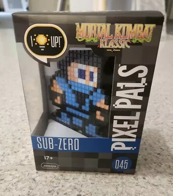 Classic Sub Zero #45 - Pixel Pals Mortal Kombat Light Up Display • $20