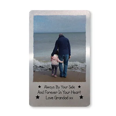 £4.99 • Buy Memorial Gift For Mum Dad Grandad Nan Personalised Card In Memory Gift Keepsake