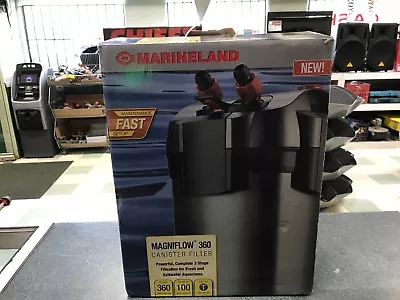 NEW Marineland ML90751 Magniflow Canister 360 Aquarium Filter Up To 100 Gallons  • $110