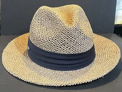 Dockers Straw Golf Hat - Breathable Lightweight Great Condition Natural Fibers • $22