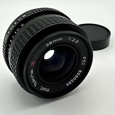 RMC Tokina 28mm F/2.8 Wide Angle Lens – M42 Screwmount - Rear Marks • $30