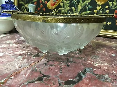 R Lalique Gui Bowl With Mounts • $1500