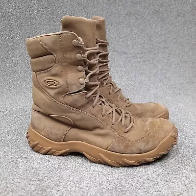 Oakley Field Assault Boots Men's Size 10.5 Tan Wheat Beige Tan Coyote Shoes • $64.95
