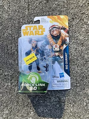 RIO DURANT Action Figure Star Wars 3.75  Force Link 2.0 Solo Movie Hasbro J4 • $19.95