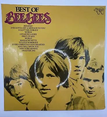 BEST OF THE  BEE GEES. LP 1977 AUSTRALIAN VINYL  RECORD Phonogram 2394 113 • $24