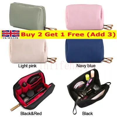 £4.78 • Buy Makeup Pouch Travel Wash Toiletry Organizer Lady Storage Case Women Cosmetic Bag