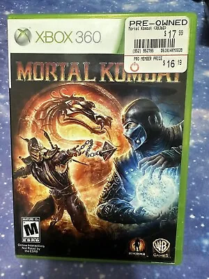 $16 • Buy Mortal Kombat (Microsoft Xbox 360, 2011)