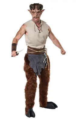 Men's Mythical Satyr Greek Roman Fancy Dress Costume • £69.99