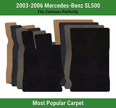 Lloyd Ultimat Front Row Carpet Mats For 2003-2006 Mercedes-Benz SL500  • $115.99