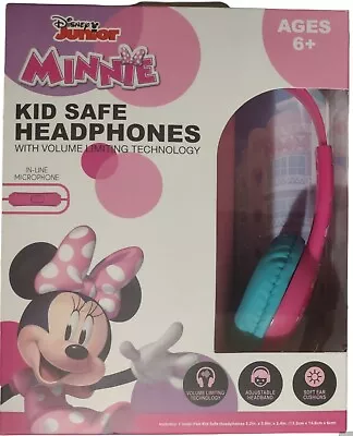 Kid Safe Disney© Minnie Mouse Headphones With Volume Limit Technology • $16.16