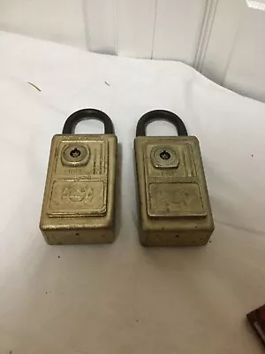 Vintage 2 Supra C Series 3 Keybox Lock Boxes No Keys 5  Realtor Nostalgia • $23.50