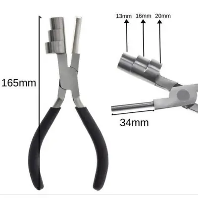 £10.99 • Buy 3 Step Wrap N Tap Winding Forceps Wire Bending, Looping And Bail Making Pliers