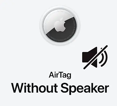 Modified Apple Air Tag - SILENT | Speaker Removed | GPS FindMy Bike/Car Tracker • £39.99