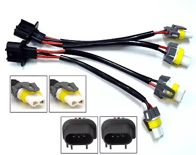 Conversion Wire 9008 H13 TO 9005 9006 Two Harness Head Light Male Female Plug • $13.78
