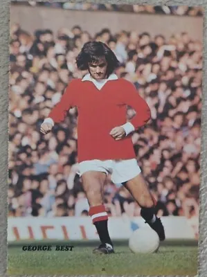 £1.79 • Buy Old MANCHESTER UNITED Football (Soccer) Picture GEORGE BEST Man Utd